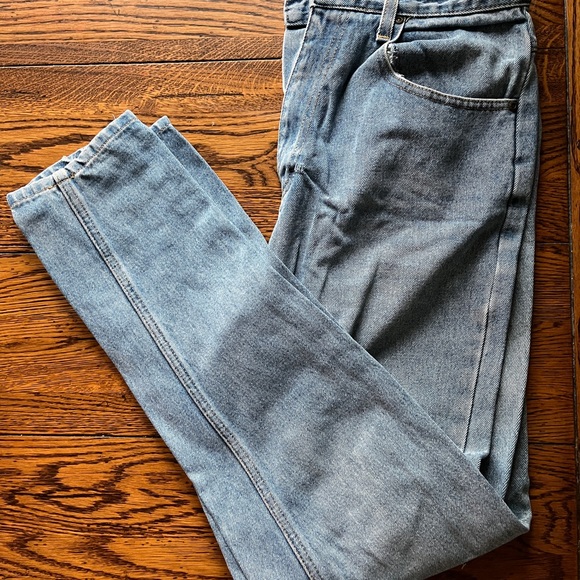 Vintage Open Trails Women’s Mom LightWash Jeans Size 12 Long - Picture 3 of 3